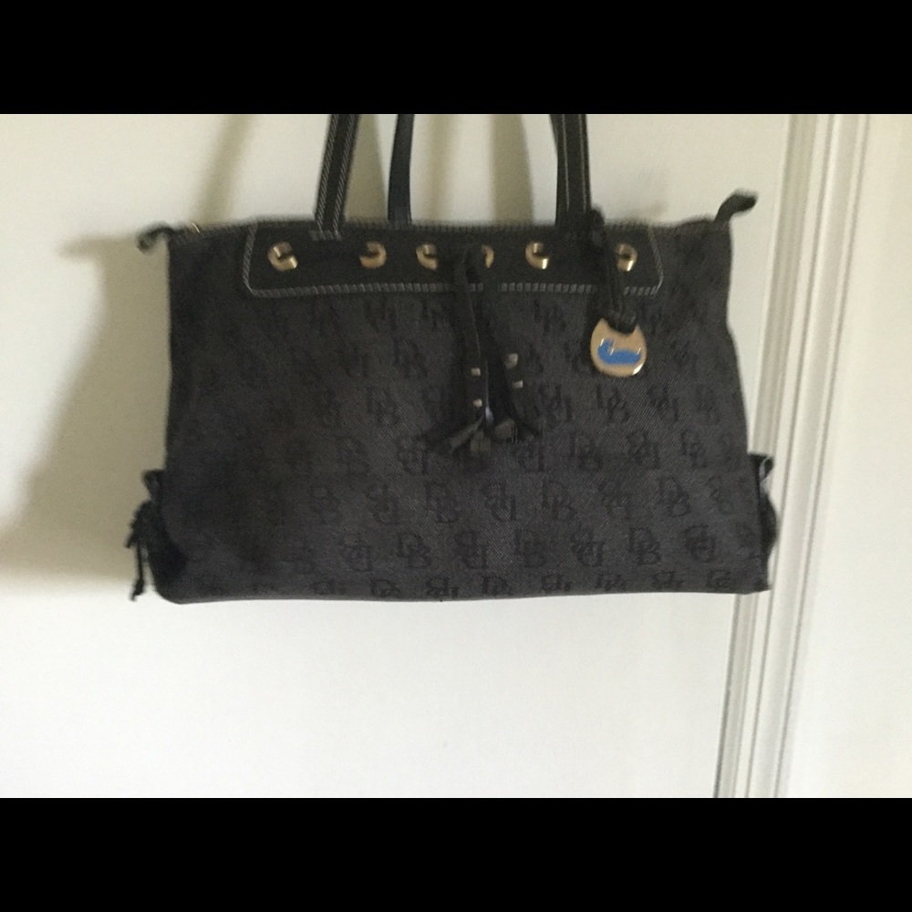 Black Dooney & Bourke Satchel Handbag